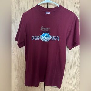 JERZEES Maroon Unisex Sedona Graphic Tee